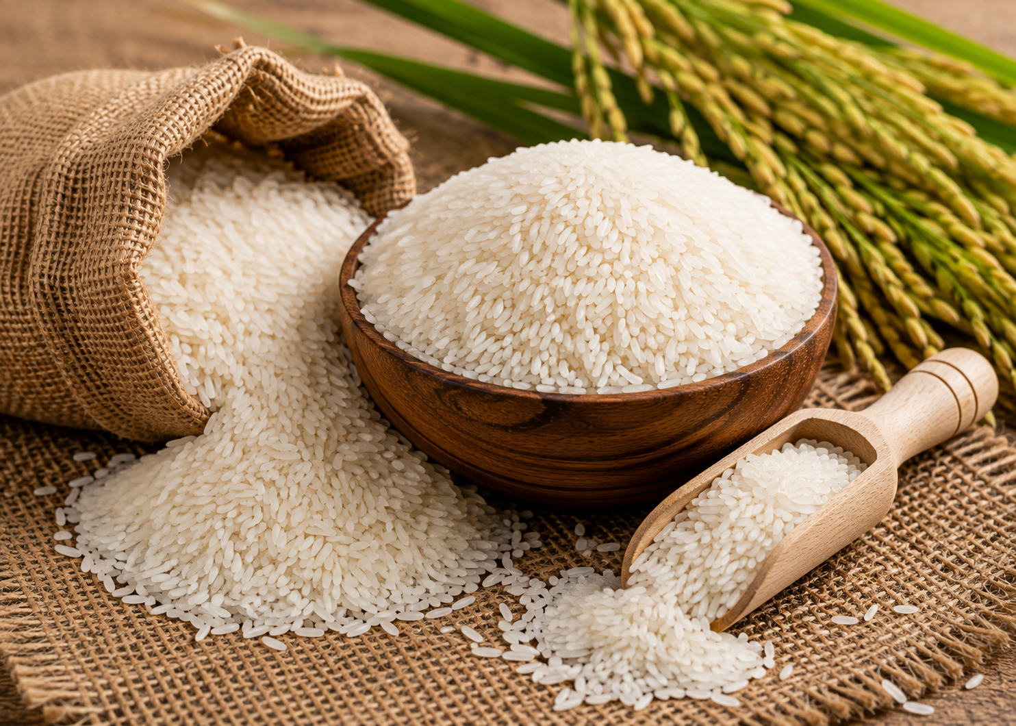 Premium Indian rice varieties for international export