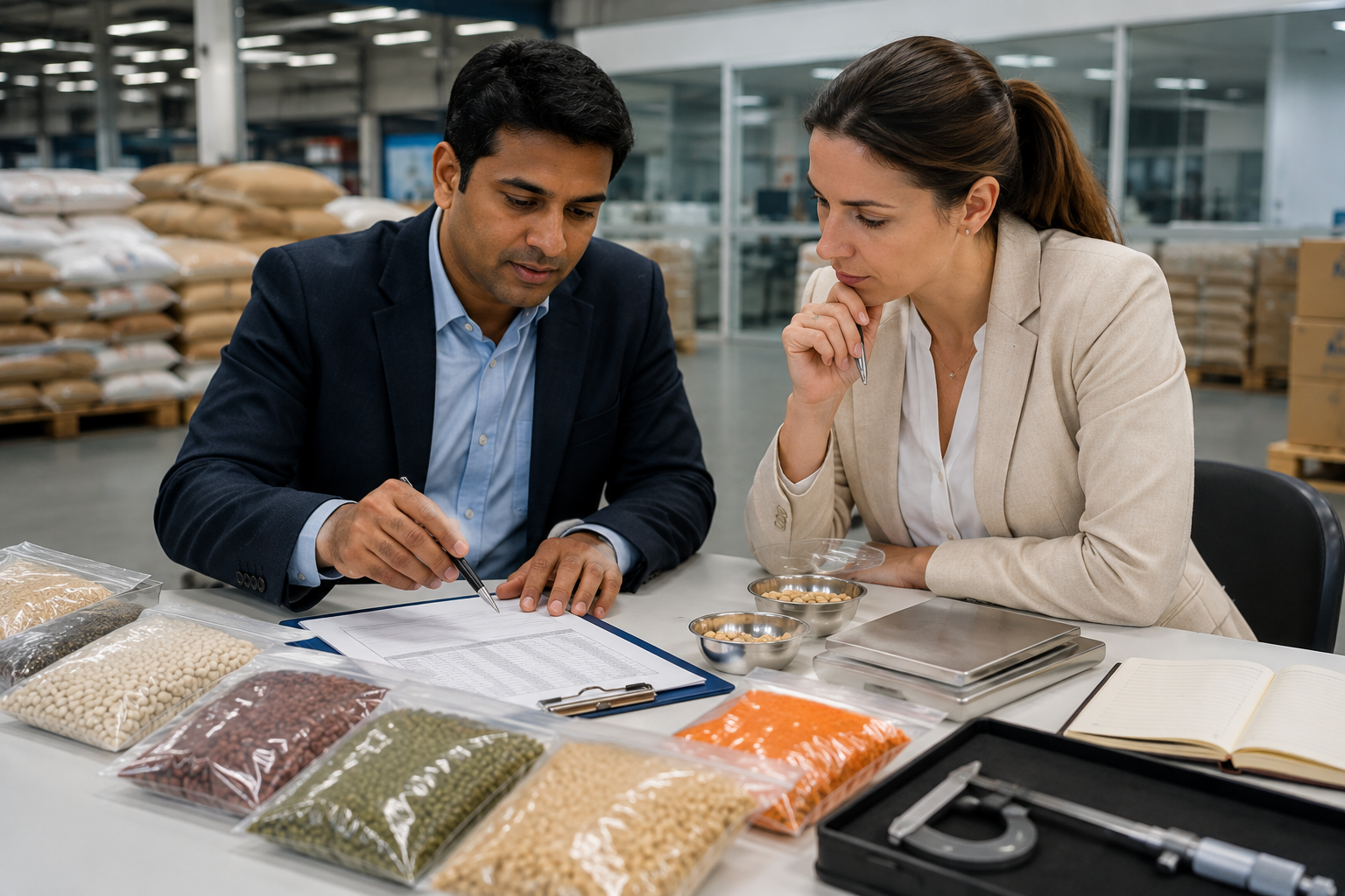 Buyer specification and product quality coordination