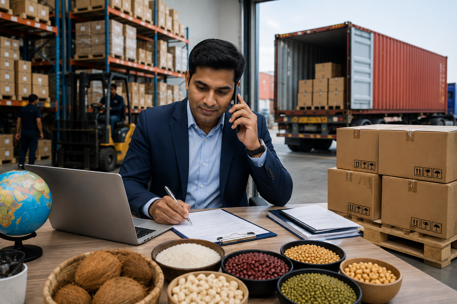 India based product sourcing and export coordination for global buyers